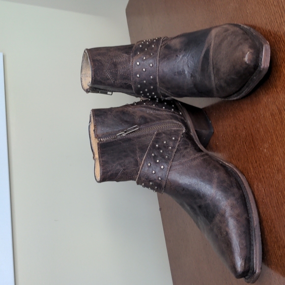 New Roper Handmade in Mexico Ankle Boots Western 9 - Picture 7 of 11